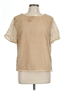 Diane Von Furstenberg Short Sleeve Blouse