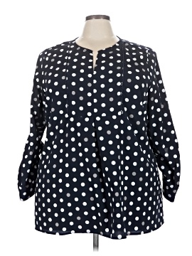 Lane Bryant Outlet 3/4 Sleeve Blouse