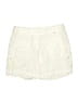 J.Crew 100% Linen Solid Ivory Cargo Shorts Size 2 - photo 1