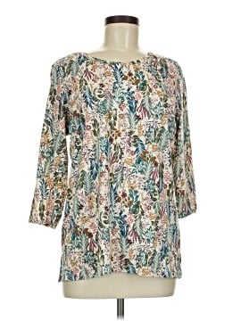 Christopher & Banks 3/4 Sleeve T-Shirt (view 1)