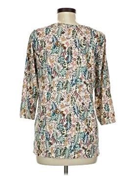 Christopher & Banks 3/4 Sleeve T-Shirt (view 2)