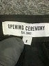 Opening Ceremony 100% Polyester Black Short Sleeve Blouse Size 6 - photo 7