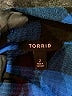 Torrid Plaid Blue 3/4 Sleeve Button-Down Shirt Size 2X Plus (2) - photo 7