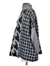 Joseph A. Houndstooth Gray Poncho Size XS - photo 5