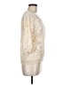 Jolt 100% Nylon Ivory 3/4 Sleeve Top Size M - photo 4