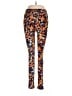 Lularoe Print Orange Leggings One size - photo 1