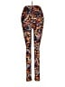 Lularoe Print Orange Leggings One size - photo 2