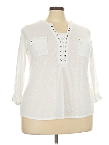 C established 1946 3/4 Sleeve Blouse (view 1)