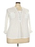 C established 1946 Ivory 3/4 Sleeve Blouse Size 22 - photo 1