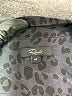 Rails 100% Silk Animal Print Black Blouse Size M - photo 7