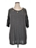 Belldini Gray Short Sleeve Top Size 1X - photo 1