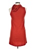 American Apparel Red Orange Casual Dress Size M - photo 2