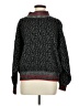 Cheryl Tiegs 100% Acrylic Tweed Black Pullover Sweater Size M - photo 1