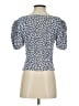 Reformation Blue Short Sleeve Top Size 2 - photo 2