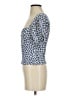 Reformation Blue Short Sleeve Top Size 2 - photo 5