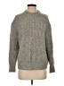 Zara Tweed Gray Turtleneck Sweater Size S - photo 1