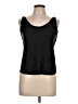 Calvin Klein 100% Viscose Black Sleeveless Top Size 10 - photo 1
