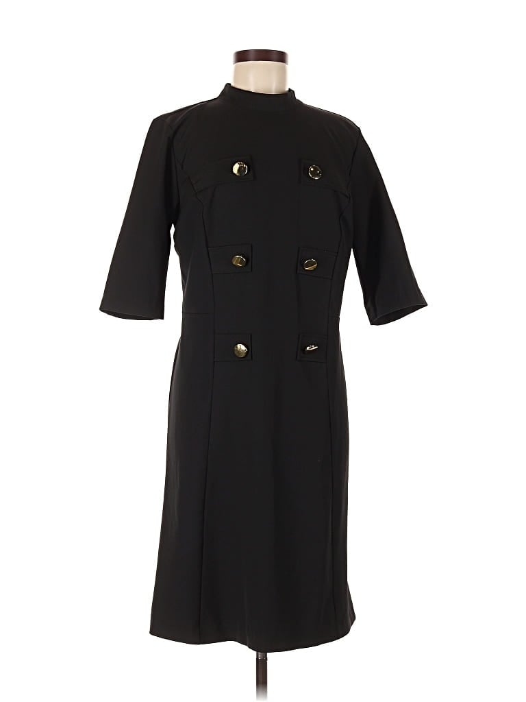 Pre-owned Eloquii Casual Dress In Black