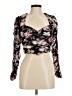 ASTR The Label Black Long Sleeve Blouse Size M - photo 1