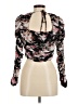 ASTR The Label Black Long Sleeve Blouse Size M - photo 2