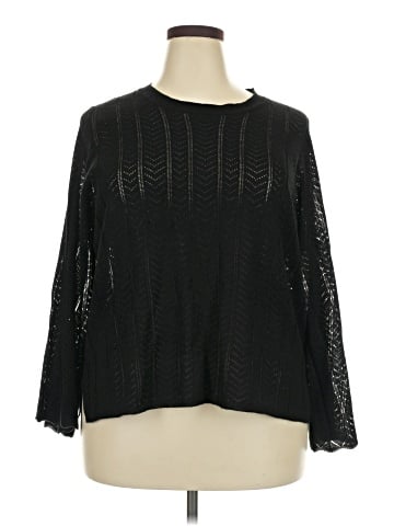 Adrianna Papell 3/4 Sleeve T-Shirt (view 1)