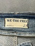We the Free Stripes Blue Jeans Size 27 waist - photo 7