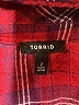 Torrid Plaid Burgundy 3/4 Sleeve Button-Down Shirt Size 2X Plus (2) - photo 7