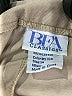 BFA Classics 100% Cotton Solid Tan Casual Pants Size 14 - photo 4