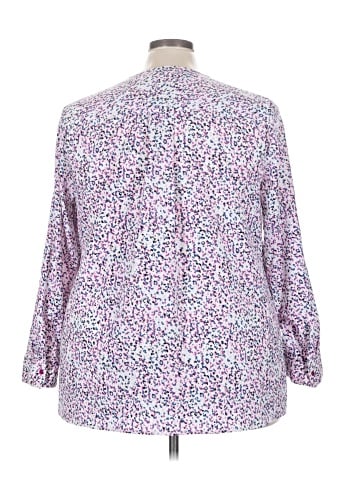 Lane Bryant Outlet 3/4 Sleeve Blouse (view 2)