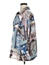 Tamara H. 100% Polyester Paisley Blue Long Sleeve Blouse Size XL - photo 5