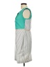 I.N. Studio Color Block Teal Cocktail Dress Size 12 Petite - photo 5