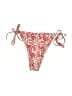 Unbranded Floral Red Pink Swimsuit Bottoms Size M - photo 2