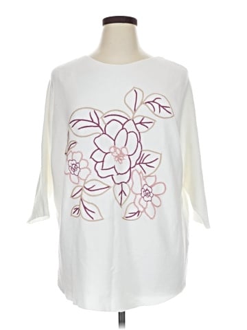Aaeda 3/4 Sleeve Top (view 1)
