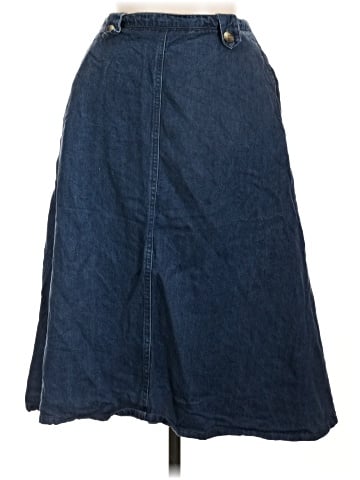 Coldwater Creek Denim Skirt (view 1)