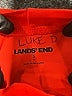 Lands' End Red Rash Guard Size 8 - photo 3