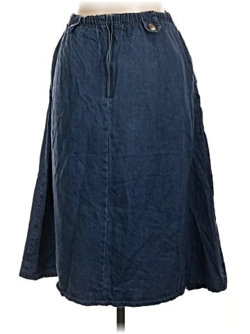Coldwater Creek Denim Skirt (view 2)