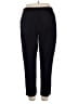Athleta Solid Black Casual Pants Size 14 - photo 2