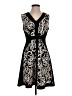Sami & JO Graphic Black Cocktail Dress Size S (petite) - photo 1