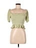 Forever 21 Green Short Sleeve Top Size M - photo 1