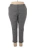 dalia Houndstooth Gray Casual Pants Size 20 - photo 1