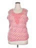 Assorted Brands Pink Sleeveless T-Shirt Size 2X - photo 1