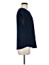 maette 100% Polyester Blue Short Sleeve Top Size M - photo 4