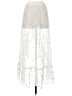 Unbranded Ivory Formal Skirt Size S - photo 2