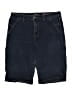 Assorted Brands Solid Blue Denim Shorts Size 14 - photo 1