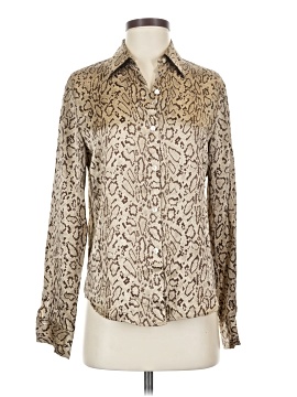 Ishyu Long Sleeve Silk Top (view 1)