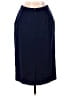 Pendleton 100% Wool Solid Blue Wool Skirt Size 8 - photo 2