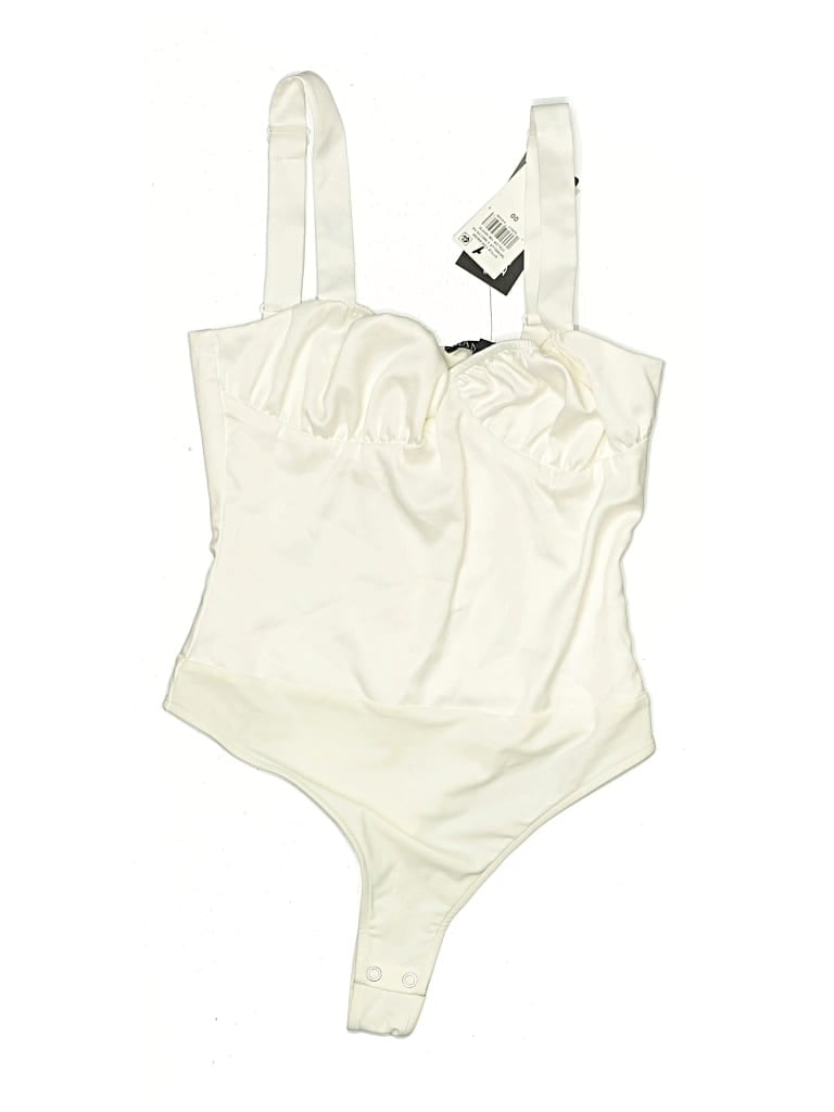 Danielle Bernstein Bodysuit In White