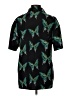 Romwe Green Short Sleeve Button-Down Shirt Size S - photo 2