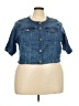 Torrid Blue Denim Jacket Size 4X Plus (4) - photo 1