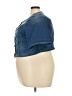 Torrid Blue Denim Jacket Size 4X Plus (4) - photo 5